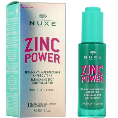 Nuxe zinc power sérum anti-imperfections anti-boutons 30ml