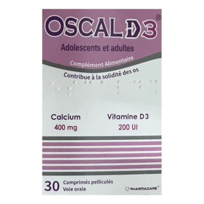 Oscal D3 30 Comprimés