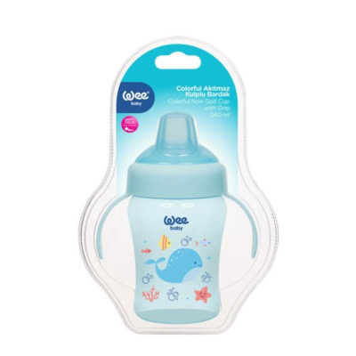 Wee tasse anti fuite souple pp 240ml