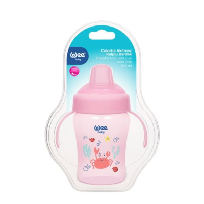 Wee tasse anti fuite souple pp 240ml