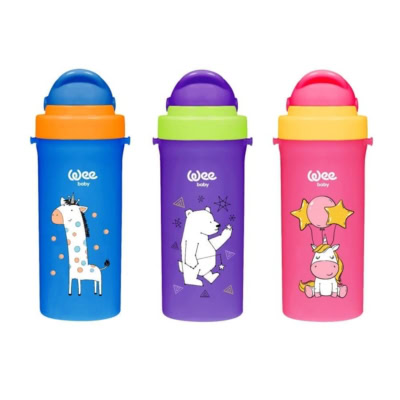 Wee Baby Tasse avec Paille Monobloc 6m+ 300ml