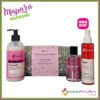 Coffret Alania Rose Boisée – Gel Lavant Corps 350ml + Eau Parfumée Cheveux & Corps 100ml + Pureté+ Vitamine C Eau Tonique 150ml Offerte + Trousse Offerte