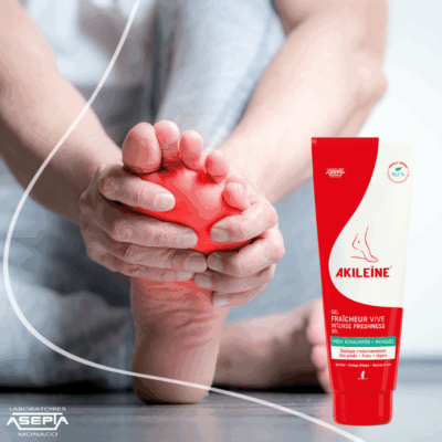 Akileine gel fraîcheur vive 75ml