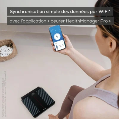 Beurer bf 990 wifi pèse personne impédancemètre
