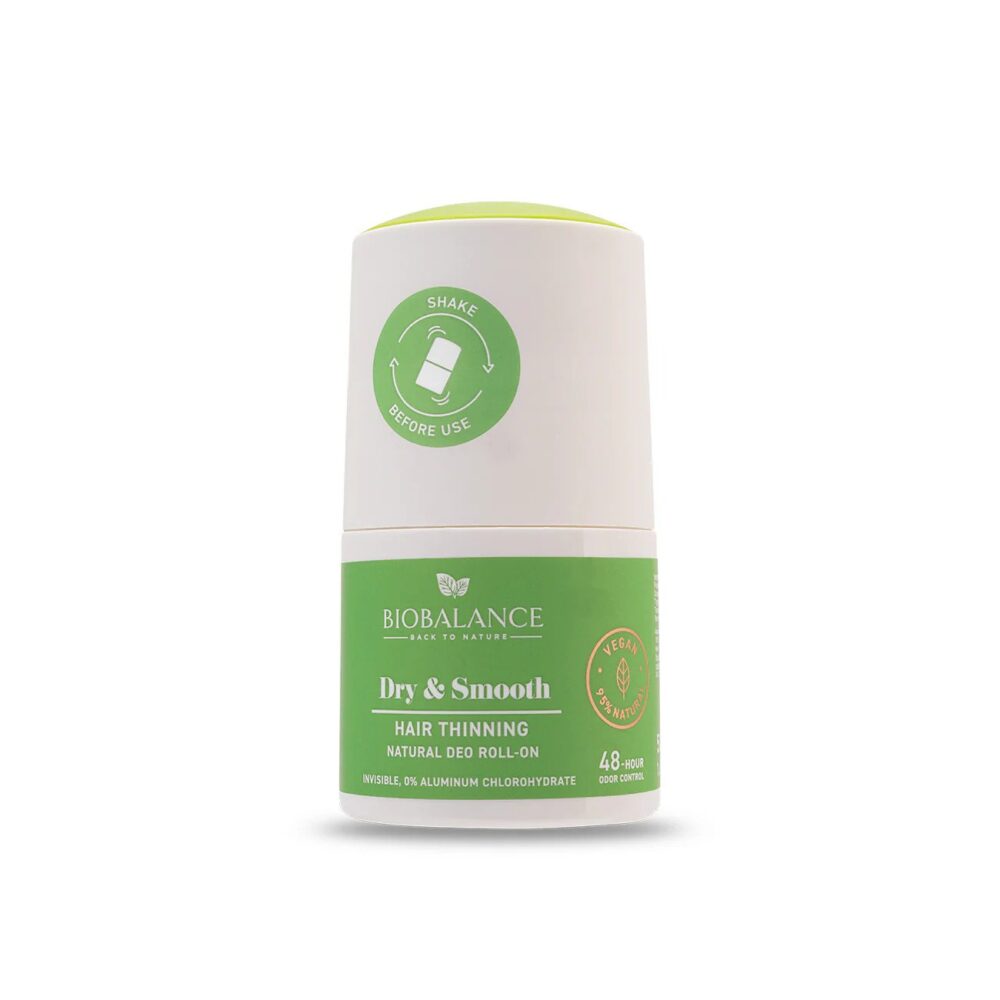 Biobalance dry & smooth roll on anti repousse 48h 50ml