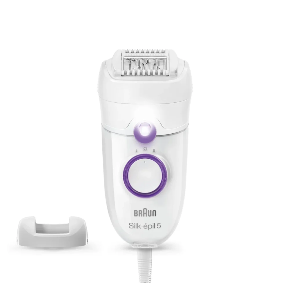 Braun silk-épil 5 505 power 28 pinces violet, blanc