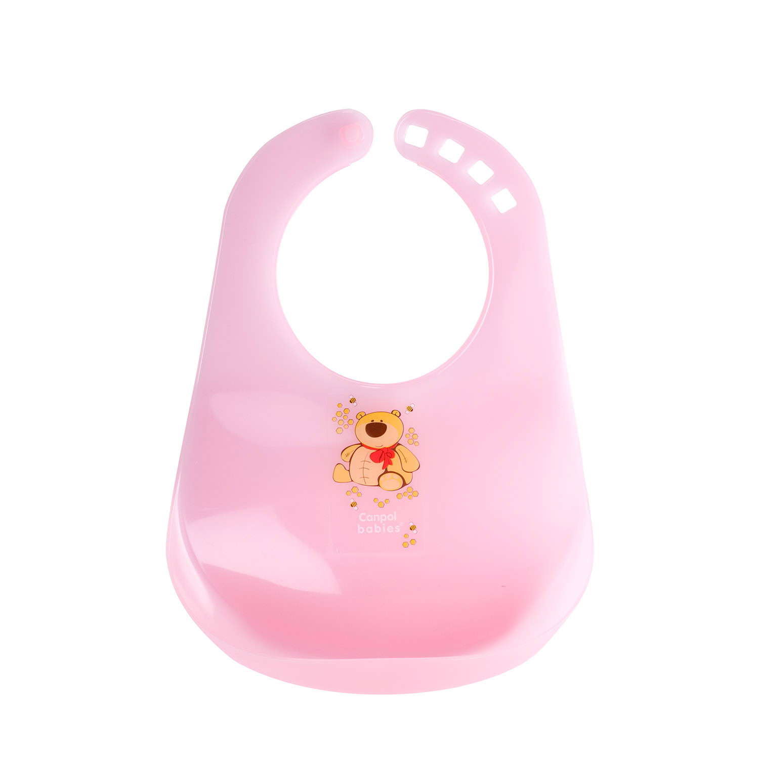 Canpol bavoir plastique avec poche happy animals 2/404 Canpol bavoir plastique avec poche happy animals 2/404