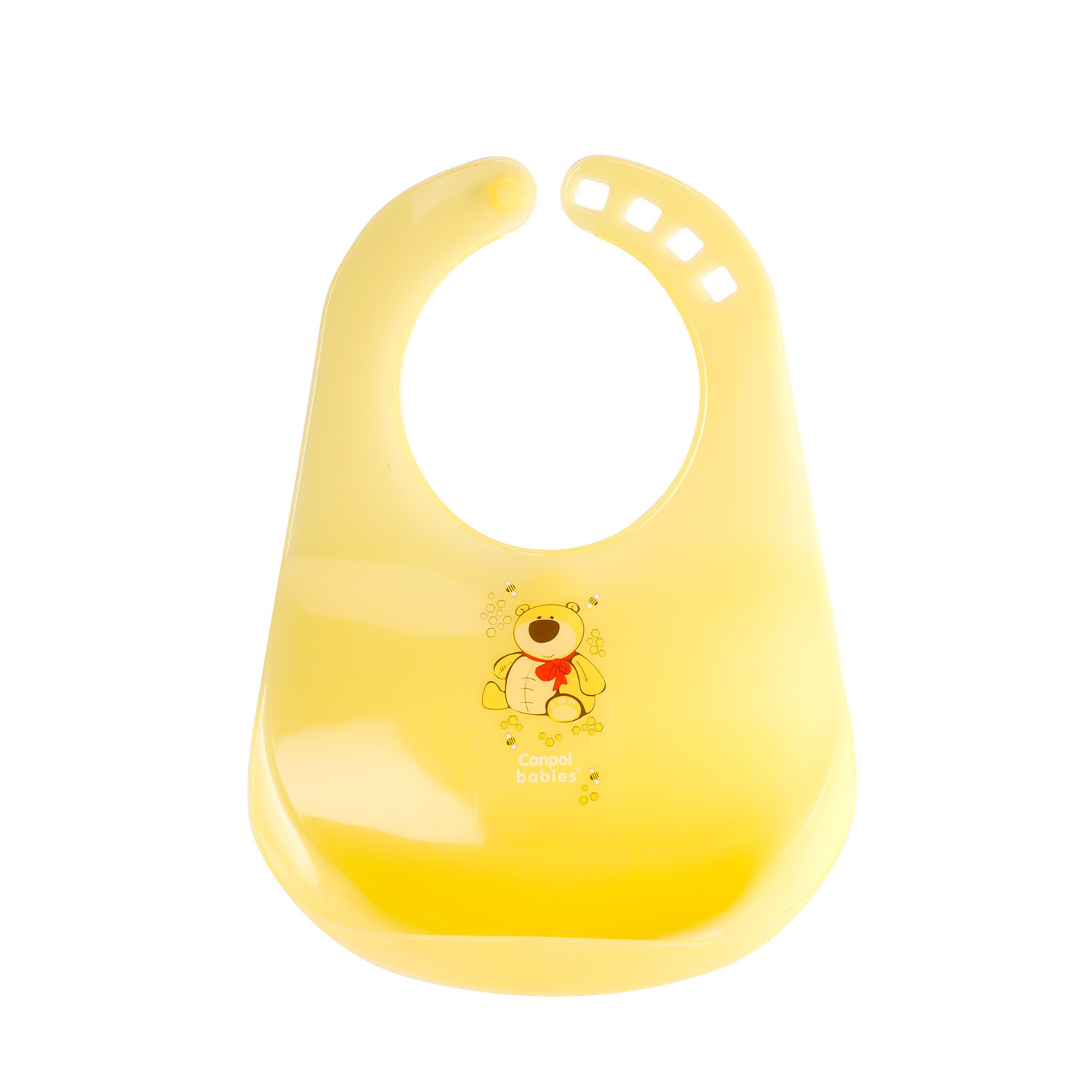 Canpol bavoir plastique avec poche happy animals 2/404 Canpol bavoir plastique avec poche happy animals 2/404