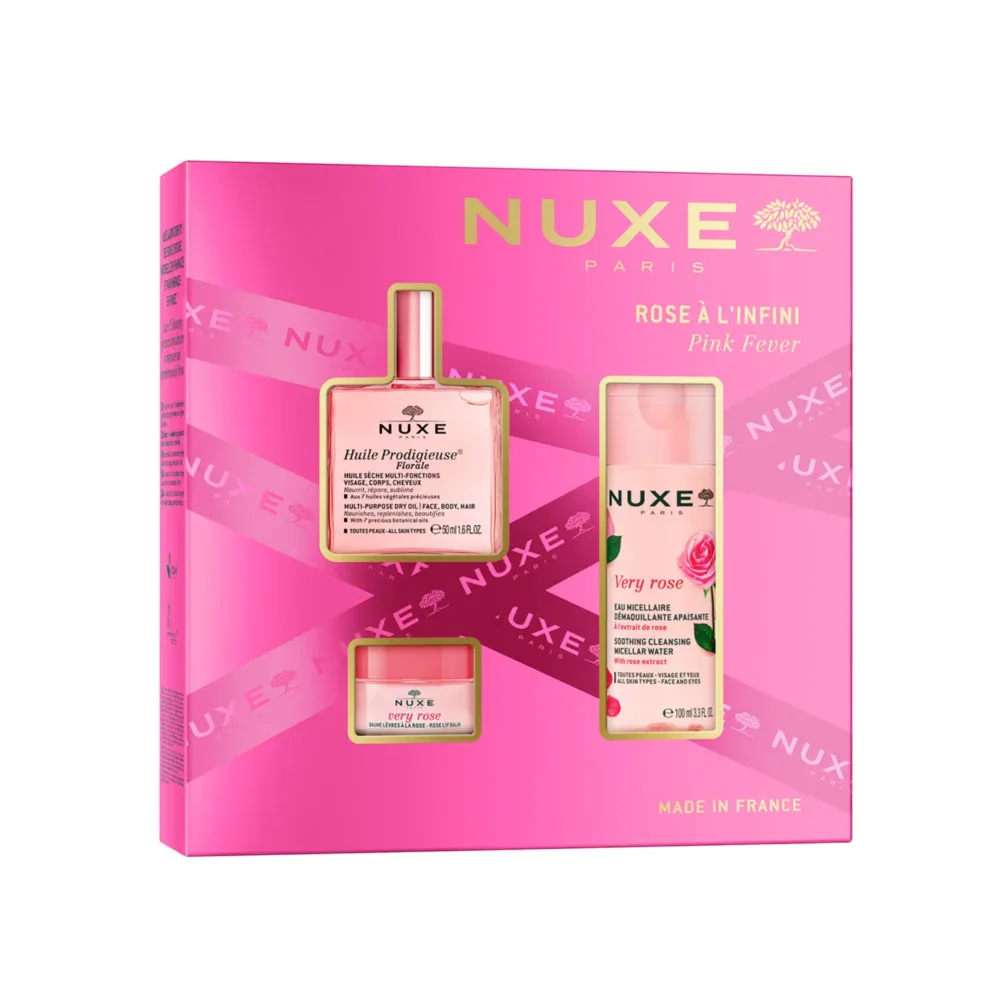 Nuxe coffret rose a l'infini
