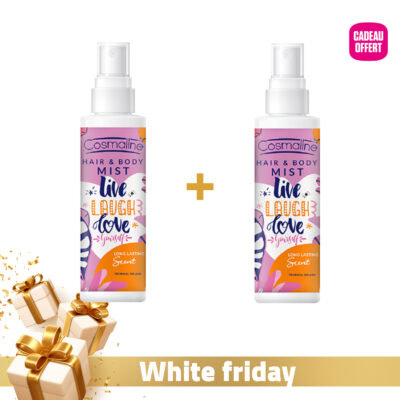 Cosmaline Hair & Body Mist Tropical Splash 125ml + Cosmaline Hair & Body Mist Tropical Splash 125ml Offert