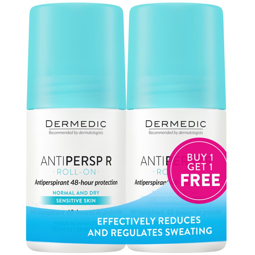 Dermedic duo deodorant anti transpirant 60ml (2eme offert)
