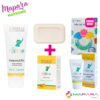 ESTHELLE Calino Shampoing Corps et Cheveux 250ml + ESTHELLE Calino Savon 200g + ESTHELLE Calino Crème Pour Le Change 50g Offert + Anneau de Dentition Offert