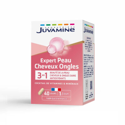 Juvamine Peau Cheveux Ongles 40 Gélules