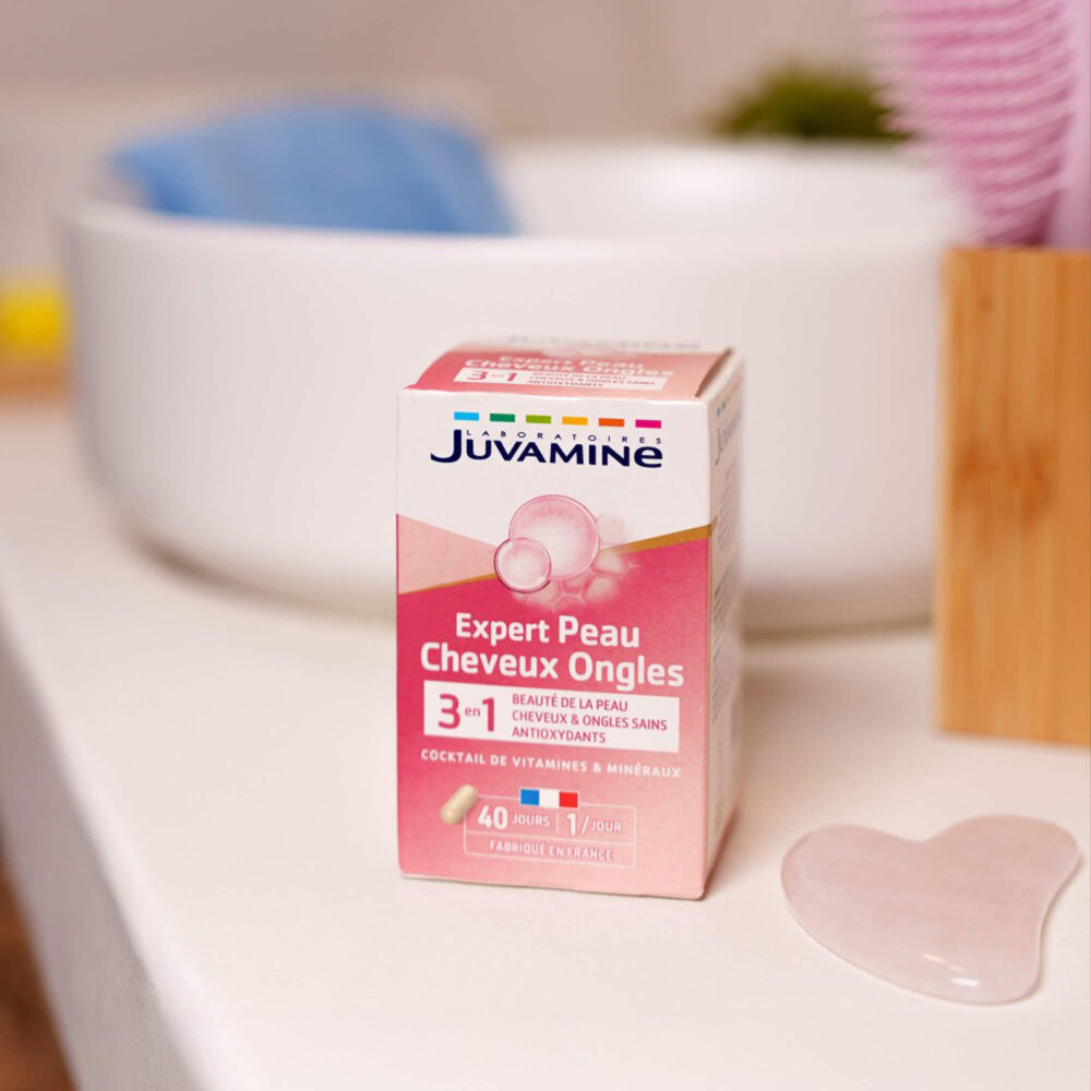 Juvamine peau cheveux ongles 40 gélules