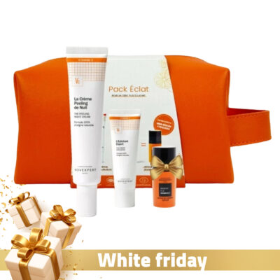 Novexpert La Crème Peeling de Nuit + Novexpert L’Exfoliant Expert + Novexpert Miniature Vitamine C Booster Offert + Trousse Offerte
