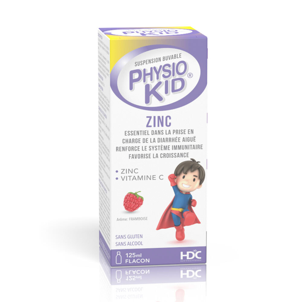 Physio kid zinc framboise 125ml