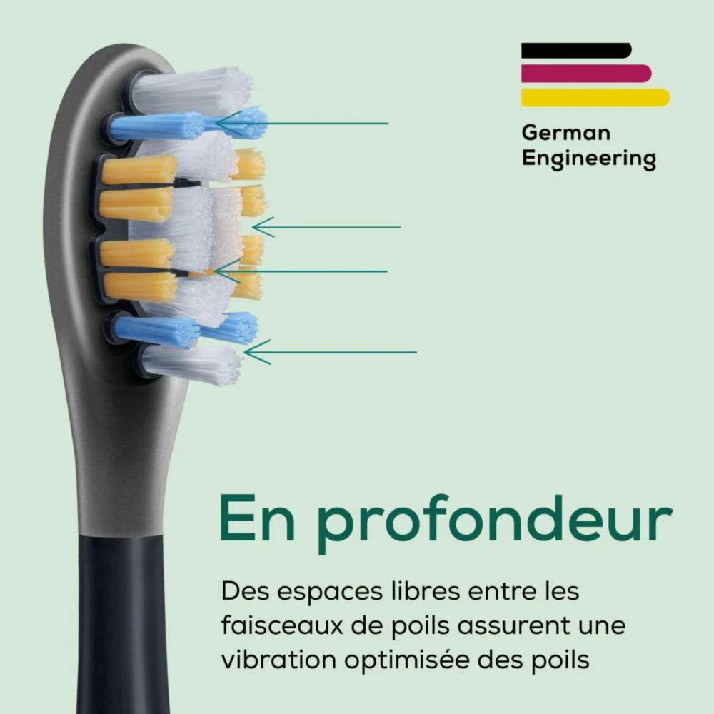 Beurer têtes de brosse à dents sc premium plaque eraser 4x gp - 10522 Beurer têtes de brosse à dents sc premium plaque eraser 4x gp - 10522