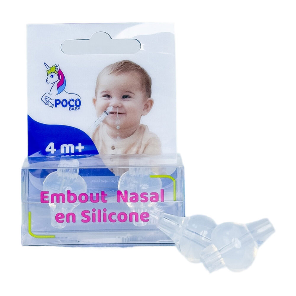 Poco baby embout nasal en silicone 4m+