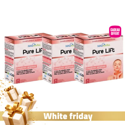 Pure lift 10 shots achetés (lot de 3) = le 3ème gratuit