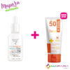 Roncey Clairskin Sérum Éclaircissant Anti-Taches 30ml + Biosun Écran SPF50+ 50ml Offert