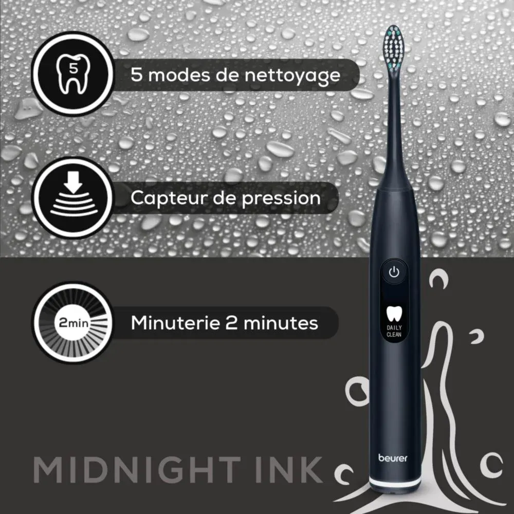 Beurer sc 50 midnight ink gp brosse à dents electrique Beurer sc 50 midnight ink gp brosse à dents electrique