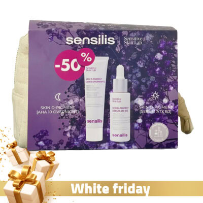 SENSILIS Skin D-pigment [Serum Atx B3] 30ml + SENSILIS Skin D-pigment [AHA10 Overnight] 30ml -50%