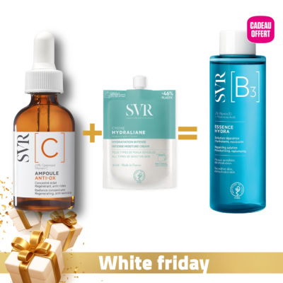Svr ampoule c éclat + hydraliane crème + essence [b3] 150ml offerte