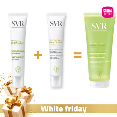 SVR Routine Anti-Acné et Protection Quotidienne