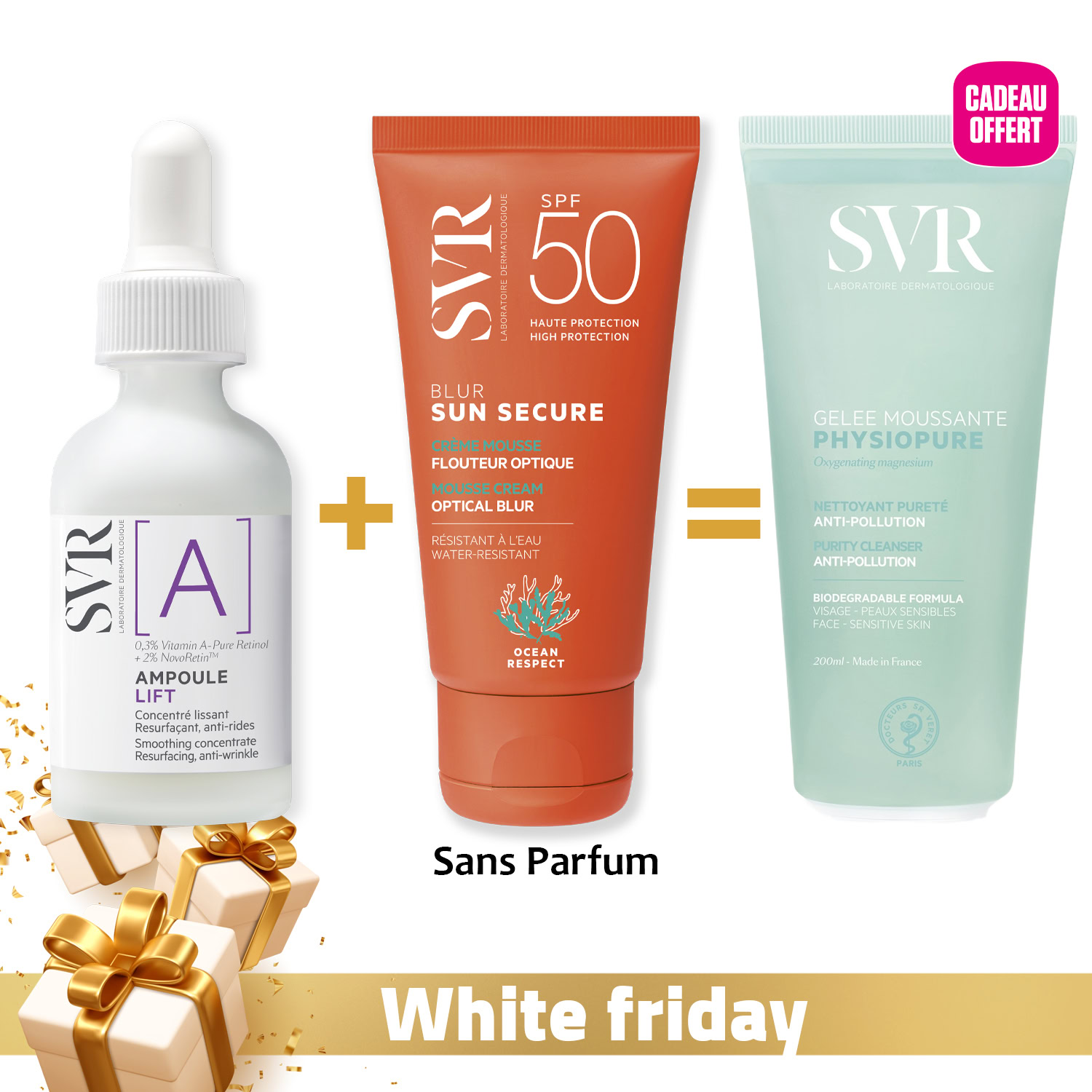 Svr routine anti-âge lissante & protection sans parfum Svr routine anti-âge lissante & protection sans parfum