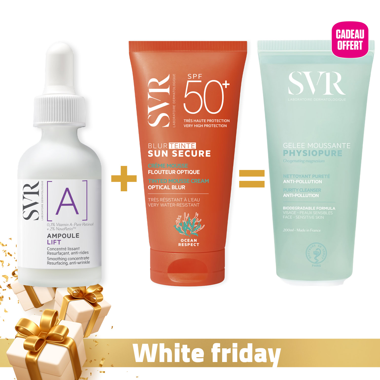 Svr routine lissage rétinol et teint parfait Svr routine lissage rétinol et teint parfait