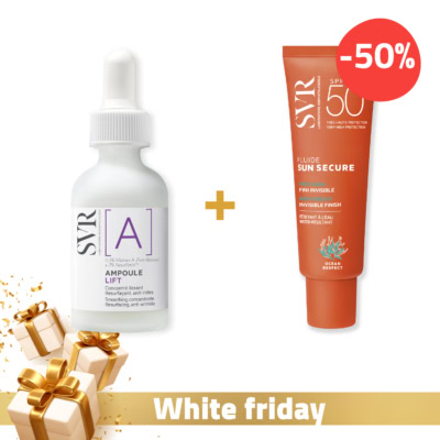 Svr sérum rétinol ampoule a lift + sun secure fluide spf50 à -50%