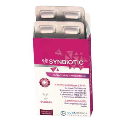 Synbiotic Probiotique + Prebiotique 10 Gelules