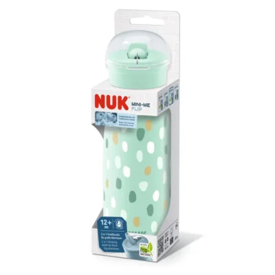 Nuk tasse gourde mini-me flip 12m+ vert 450ml