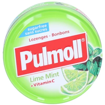 Pulmoll Bonbons Citron Vert Menthe + Vitamine C