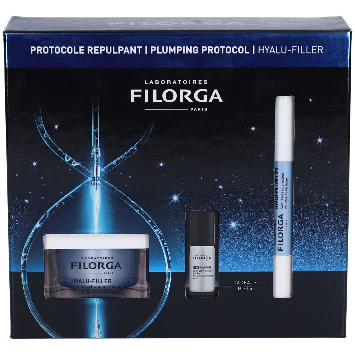 Filorga hyalu-filler coffret protocole repulpant Filorga hyalu-filler coffret protocole repulpant