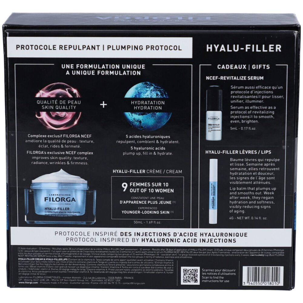 Filorga hyalu-filler coffret protocole repulpant