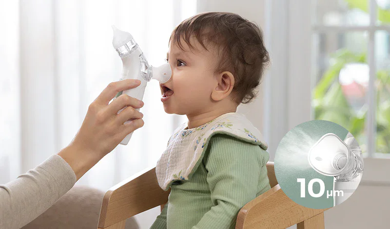 Aspirateur nasal électrique 2 en 1 momcozy breezyclear™
