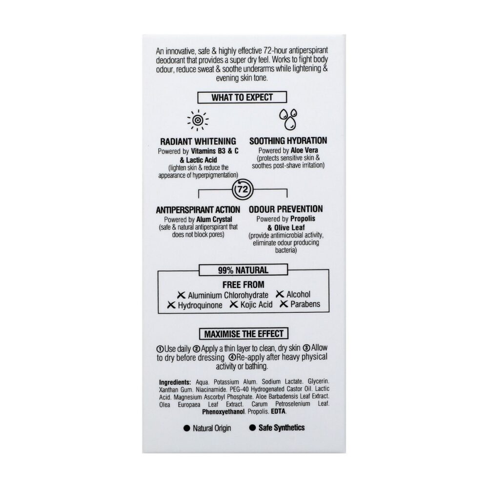 Beesline roll-on super dry sans parfum 72h