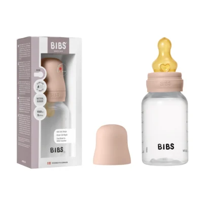 Bibs biberon bottle latex slow flow blush 0m+ 150ml Bibs biberon bottle latex slow flow blush 0m+ 150ml