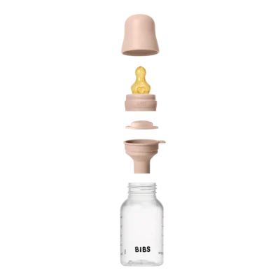 Bibs biberon rond en latex slow flow 0m+ 150ml