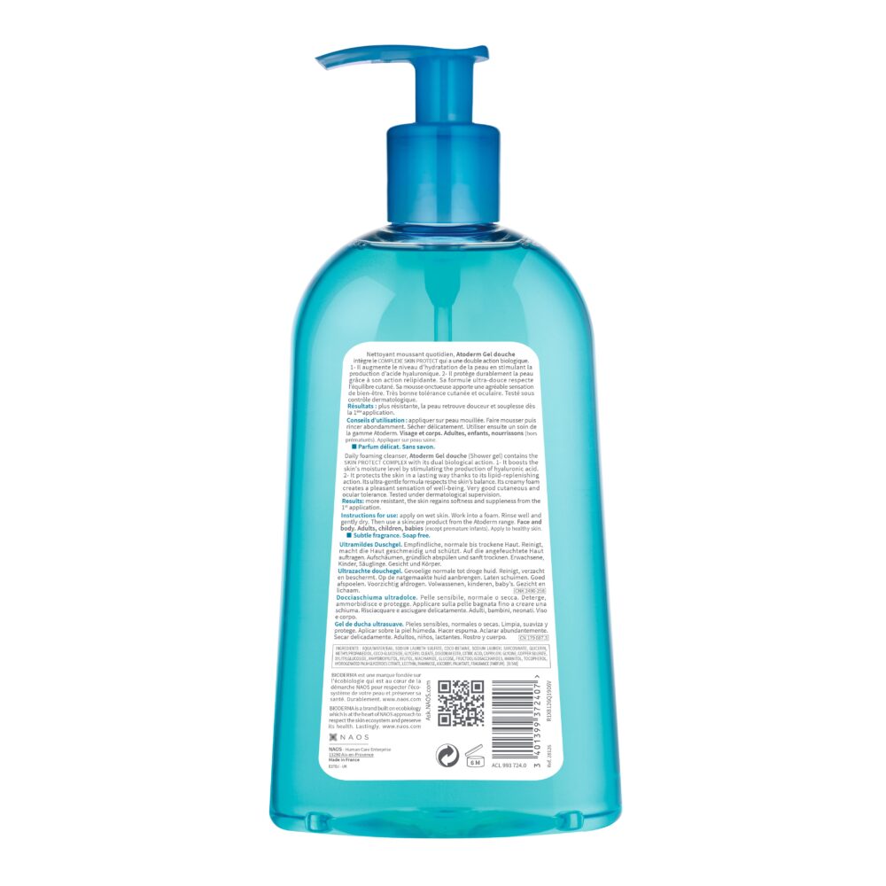 Bioderma atoderm gel douche 500ml