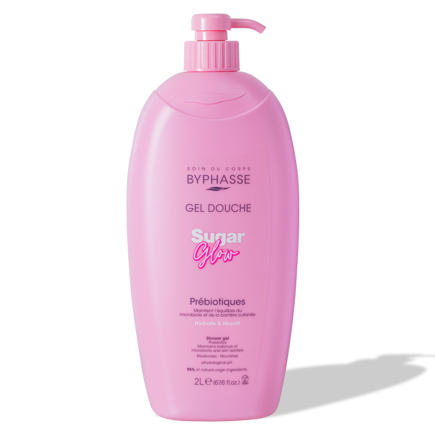 Byphasse gel douche sugar glow 2l Byphasse gel douche sugar glow 2l
