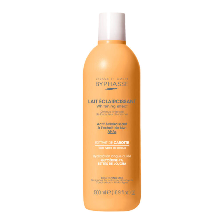 Lait éclaircissant à La Carotte Envi A2 - 500 Ml - Hydratant - Fabriqué En France - Neuf