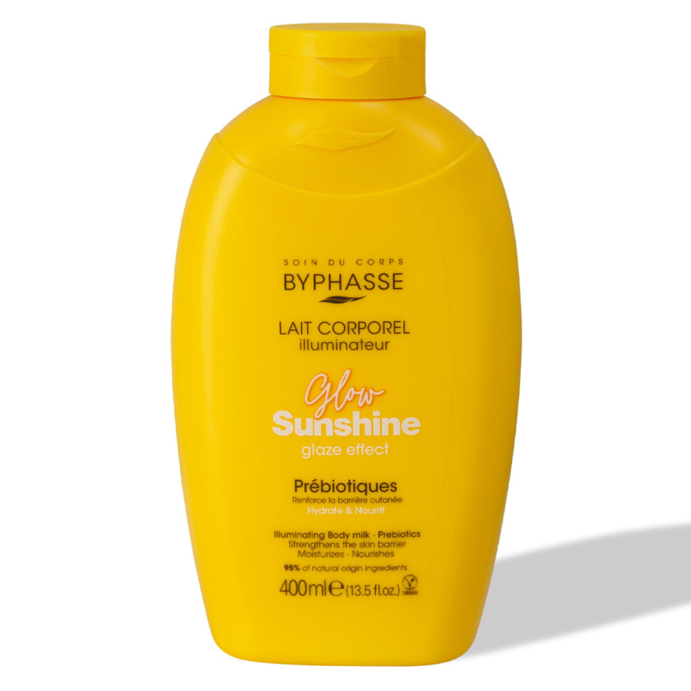 Byphasse lait corporel glow sunshine 400ml