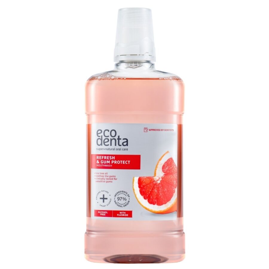 Ecodenta bain de bouche refresh et protection gencives 500ml Ecodenta bain de bouche refresh et protection gencives 500ml