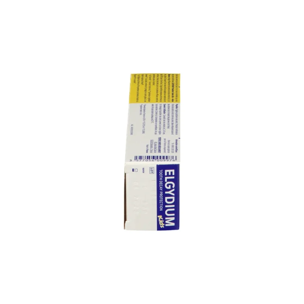 Elgydium kids gel dentifrice banane enfants de 2 à 6 ans 50ml