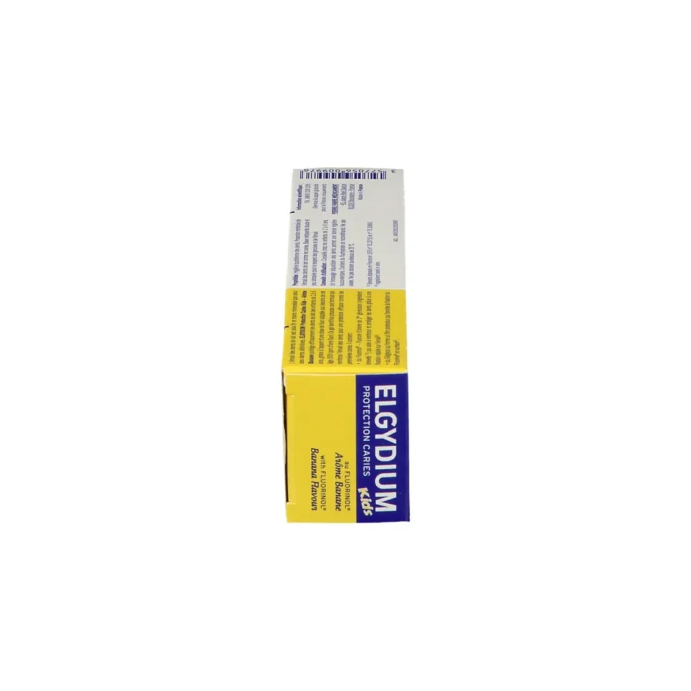 Elgydium kids gel dentifrice banane enfants de 2 à 6 ans 50ml