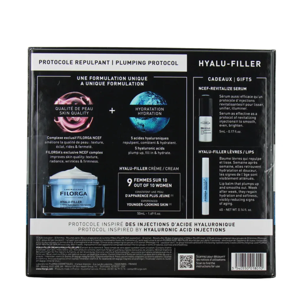 Filorga hyalu-filler coffret protocole repulpant