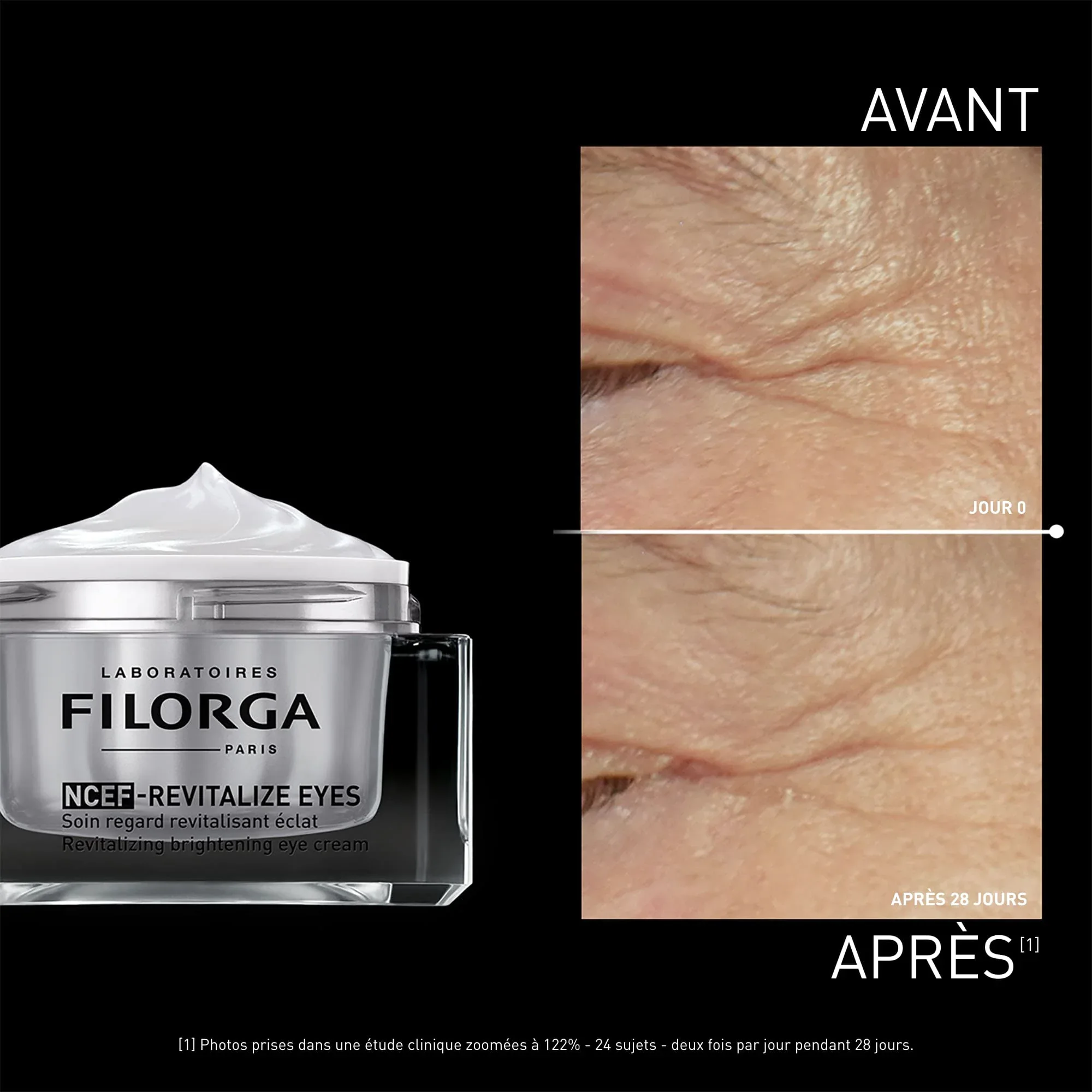 Filorga ncef revitalize eyes soin regard revitalisant éclat 15ml Filorga ncef revitalize eyes soin regard revitalisant éclat 15ml