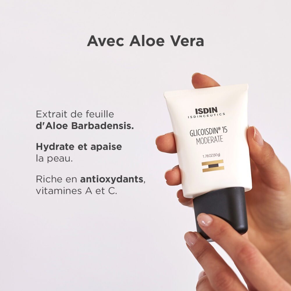 Isdin isdinceutics glicoisdin 15 moderate gel visage effet peeling 50g